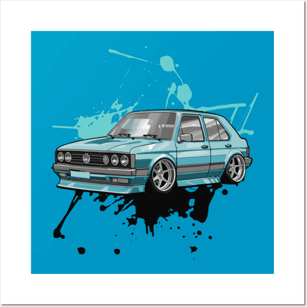 Customized Classic Cars Wall Art by irfankokabi